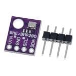 Барометр BME280 5В I2C (датчик температури, вологості, тиску)