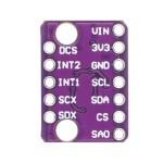 Модуль акселерометра та гіроскопа на LSM6DS3