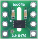 Оптоізолятор ISO6521 2-х канальний, 1/1, високий рівень за замовчуванням