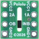 Оптоізолятор ISO6521 2-х канальний, 1/1, високий рівень за замовчуванням
