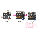 Модуль мониторинга питания WeAct Studio Power Monitor V1 (PD/QC, 5–36 В, 10 А, UART, OLED)