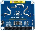 Шилд двухканального симисторного регулятора мощности 2-CH Triac HAT для Raspberry Pi