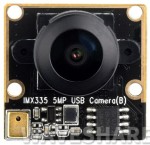 Камера высокого разрешения IMX335 5MP USB Camera (B) от Waveshare