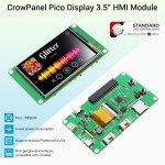 CrowPanel Pico Display-3.5" 480*320 TFT LCD резистивный сенсор на RP2040 в корпусе