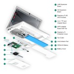 CrowPi L - ноутбук під Raspberry Pi для вивчення апаратної та програмної частини