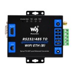 Промисловий сервер послідовних інтерфейсів RS232/485 для WiFi та Ethernet, Modbus, MQTT Gateway у сталевому корпусі