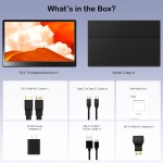 13.3" Портативний дисплей CrowVi VF133T IPS HD 1920x1080