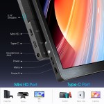 13.3" Портативний дисплей CrowVi VF133T IPS HD 1920x1080