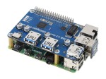 Плата розширення USB 3.2 Gen1 та Gigabit Ethernet для Raspberry Pi