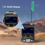 ThinkNode M2 Meshtastic (LoRa) трансівер на ESP32-S3 з 1.3” OLED дисплеєм та акумулятором 1000 мАг