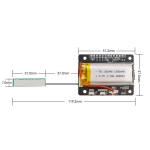 ThinkNode M2 Meshtastic (LoRa) трансівер на ESP32-S3 з 1.3” OLED дисплеєм та акумулятором 1000 мАг