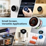 1.28" круглый сенсорный дисплей CrowPanel 240*240 IPS с ESP32-S3 и поворотной ручкой от Elecrow