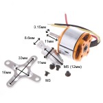 Мотор бесколлекторный A2212 930KV