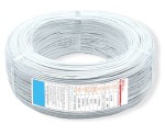 Кабель 12AWG в силіконовій ізоляції 50 см (білий)