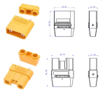 Разъем питания AMASS XT120 (2+2) пара