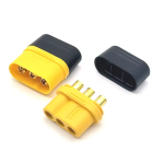 Роз'єм живлення MR60 трьохконтактний (тато+мама) 1шт