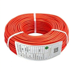 Кабель 4AWG в силиконовой изоляции 50 см (красный)