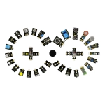 Набор датчиков Keyestudio Sensor kit 37 в 1 KS0068 для Arduino в органайзере