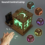 Набір для складання різнокольорової лампи Microbit V2.0 DIY Colorful Lamp Starter Kit від Keyestudio