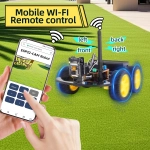 Повнопривідна робоплатформа ESP32 Car Kit з камерою від Keyestudio