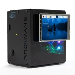 Корпус Pironman 5-MAX з модулем PCIe на два слоти NVMe M.2 з підтримкою RAID 0/1 для Raspberry Pi 5