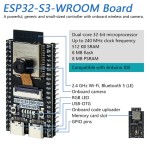 Комплект разработчика для ESP32-S3-WROOM CAM от Freenove