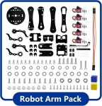 Пакет розширення QD007 Robot Arm для робота-автомобіля ACEBOTT QD001 ESP32 4WD WiFi