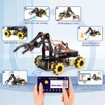 Пакет розширення QD007 Robot Arm для робота-автомобіля ACEBOTT QD001 ESP32 4WD WiFi