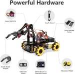 Пакет розширення QD007 Robot Arm для робота-автомобіля ACEBOTT QD001 ESP32 4WD WiFi