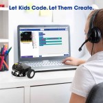 Набір STEM для створення роботизованої машини ACEBOTT QD024 Micro:bit. Підтримує програмування MakeCode.