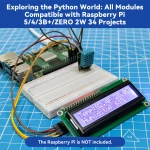 Універсальний набір датчиків SunFounder для розробників, сумісний з Arduino Mega 2560/Uno R3/R4 Minima / WiFi Nano, Raspberry Pi 5/4B/3B+/Zero 2 W/, Pico W, ESP32