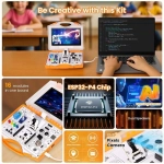 Starter Kit для Wi-Fi контролера ESP32-P4 з базовою платою (16 модулей, 19 уроков)