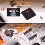 Starter Kit для Wi-Fi контролера ESP32-P4 з базовою платою (16 модулей, 19 уроков)