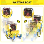 Программируемый робот-конструктор Keyestudio Microbit Variant Master 8-в-1 (LEGO-совместимый)