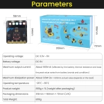 Программируемый робот-конструктор Keyestudio Microbit Variant Master 8-в-1 (LEGO-совместимый)