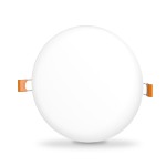 LED светильник безрамочный круглый VIDEX 15W 4100K