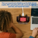 Foxbit STEM Education ESP32 у форм-факторі Micro:bit з Wi-Fi та Bluetooth TYPE-C Arduino/Python від Keyestudio