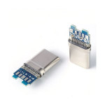 Разъем USB type-C 3.0 под пайку (8-pin/PD) 1шт