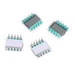 3-цифровой семисегментный 10-выводный ЖКИ индикатор 3V