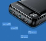 Павербанк 20000 mAh Latitude чорний