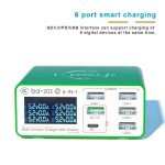 Портативное зарядное устройство постоянного тока 6 в 1 BAKU BA-203