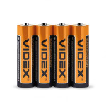 Батарейка R6P/AA 1.5В Videx (4шт.)