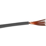 Провод монтажный ПВ-3 (0.5 мм²), медный, 1м (зеленый / серый)