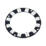 Кільце з 12 адресних RGB-світлодіодів WS2812B 12 біт (12 LED, 5050)