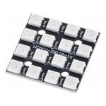 Квадрат 16RGB 5050 WS2812 4x4 (30мм)