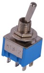 Тумблер 6-контактний MTS-202 (DPDT ON-ON)