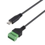 Перехідник штекер USB Type-C (M) на 5-ти контактну клему