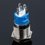 Кнопка антивандальна FT16Q-F11Z/E з зеленим підсвічуванням 12-24V AC/DC