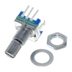 Енкодер EC11 з кнопкою 15мм