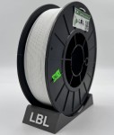 PLA пластик 1.75мм 0.8кг 260м Белый Флок